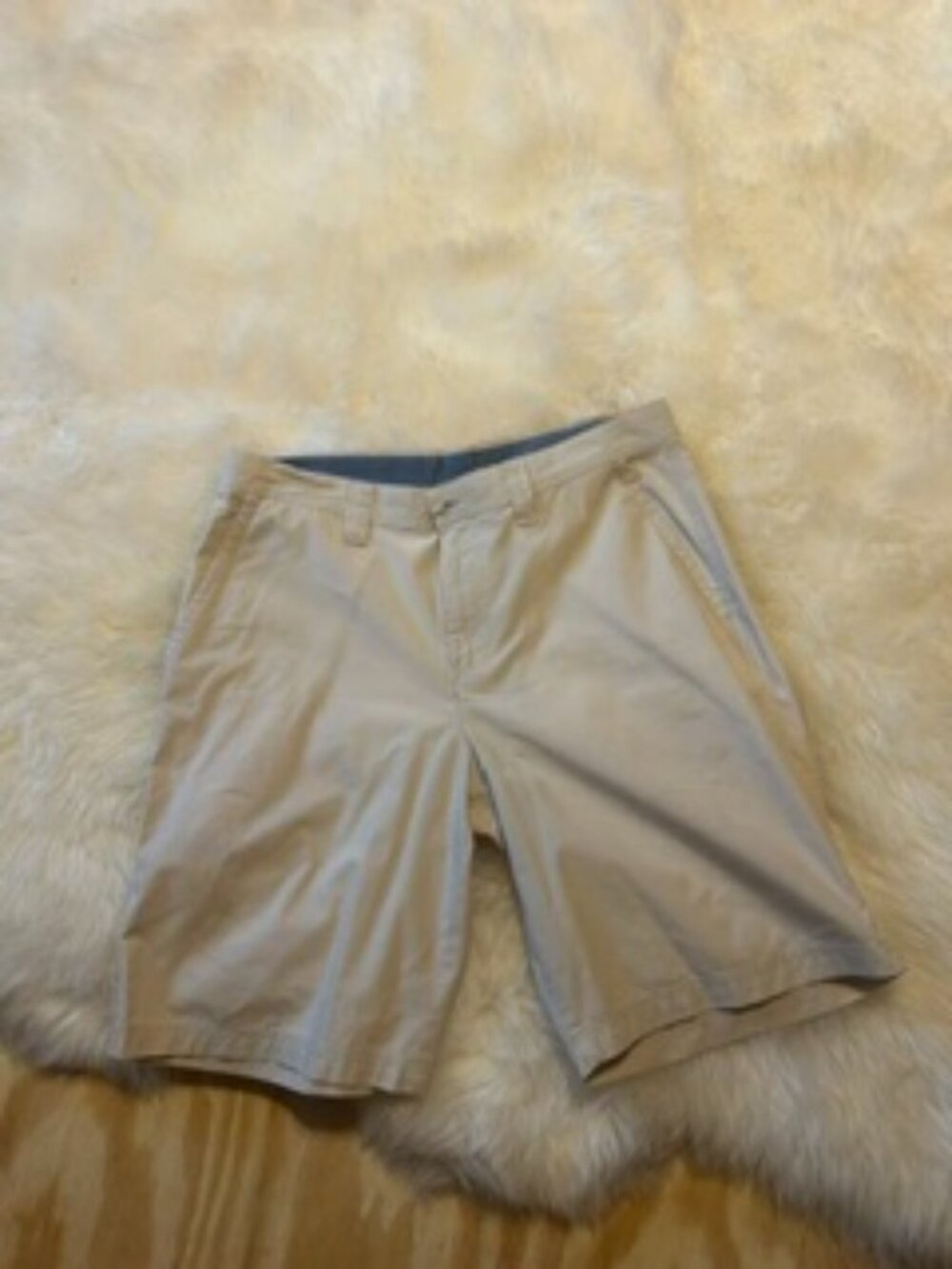 Columbia Sportswear light khaki shorts, 32W 10L